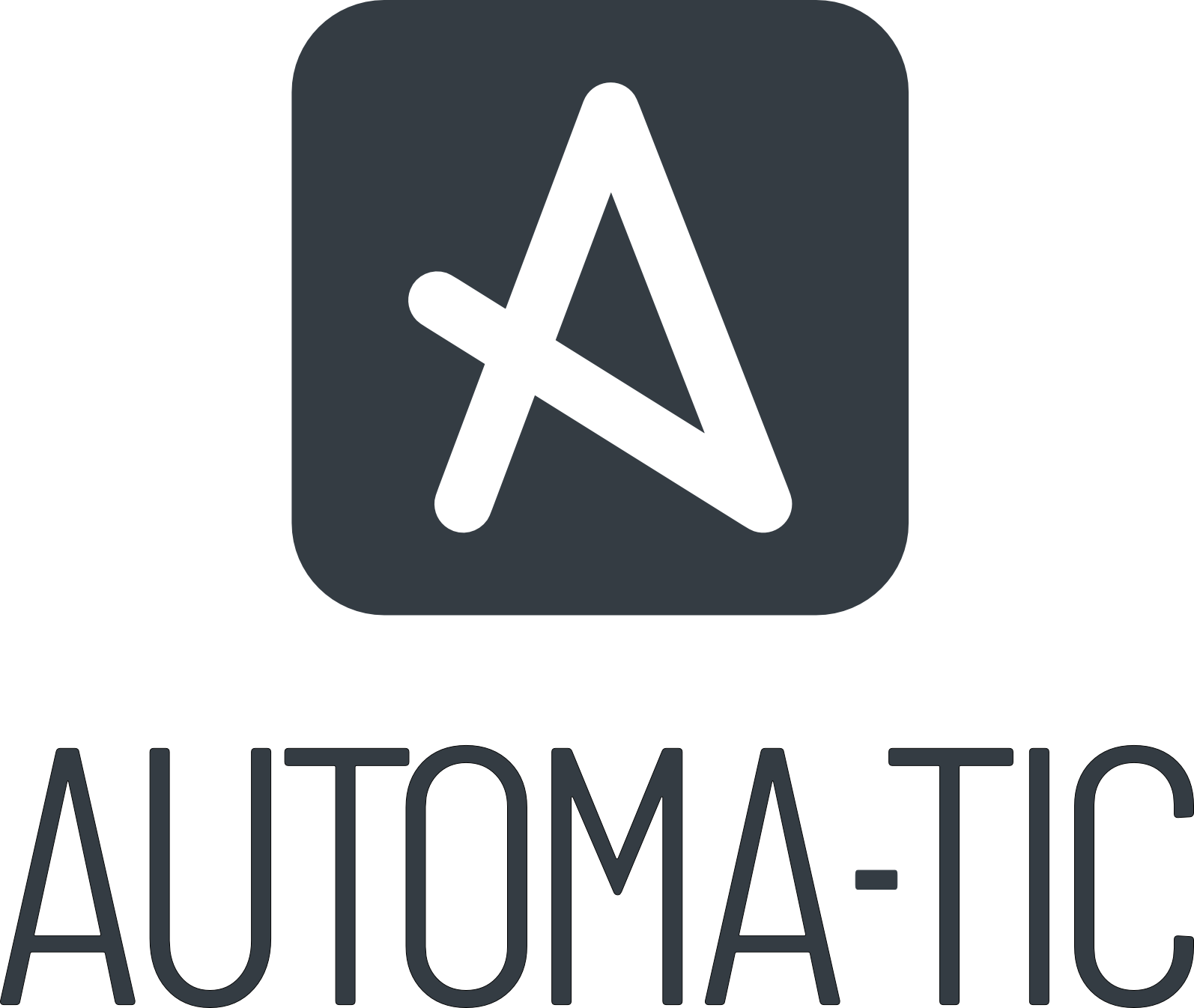 Logotipo vertical de Automa-tic